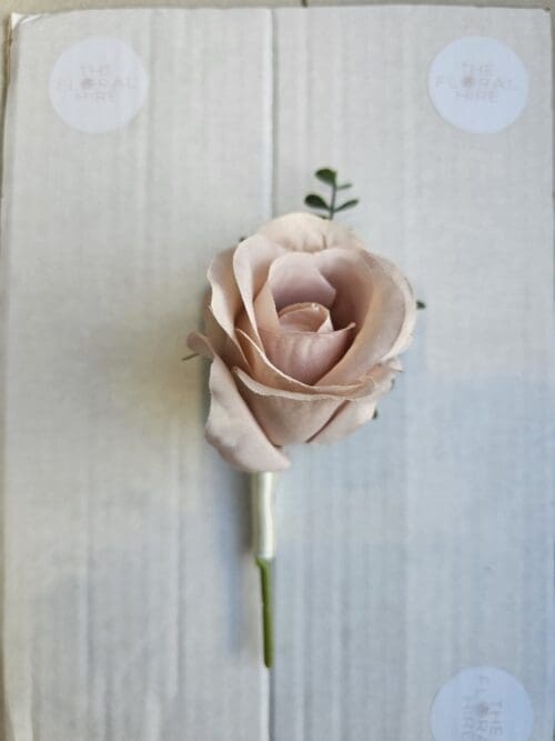 Pale pink Buttonhole