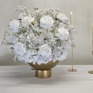Gypsophila Grace centerpiece