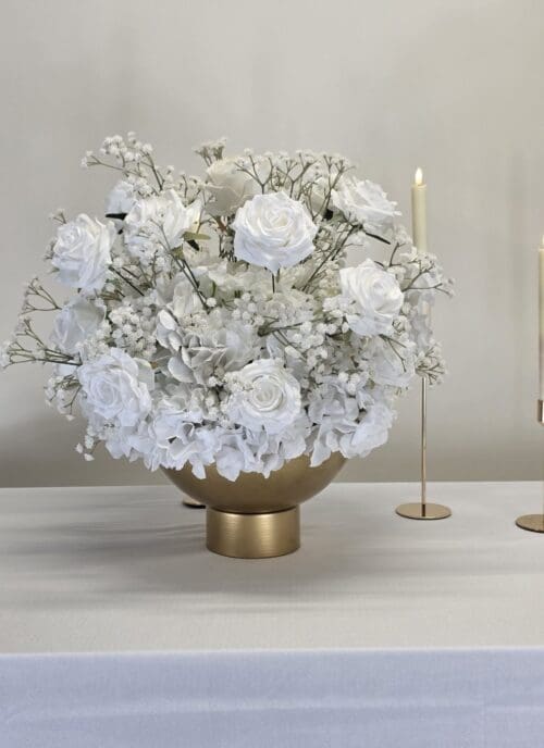 Gypsophila Grace centerpiece