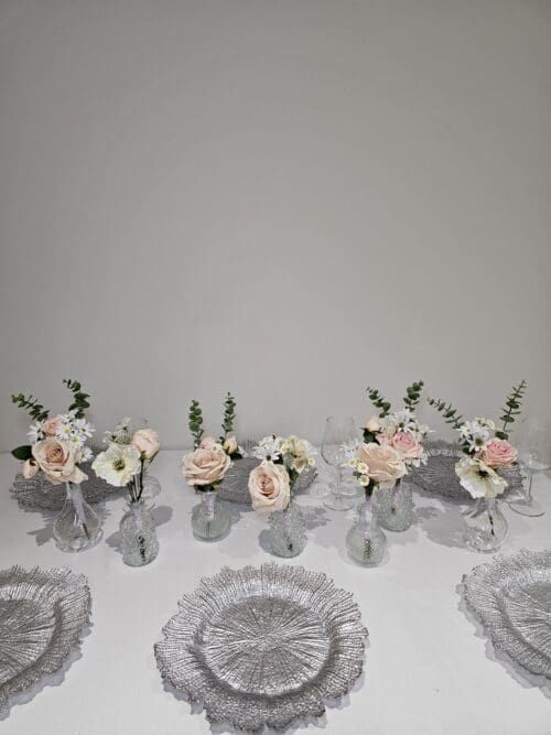 5 x Sets of Bud vases & posies - Image 2