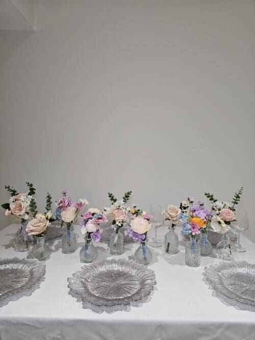 5 x Sets of Bud vases & posies - Image 5