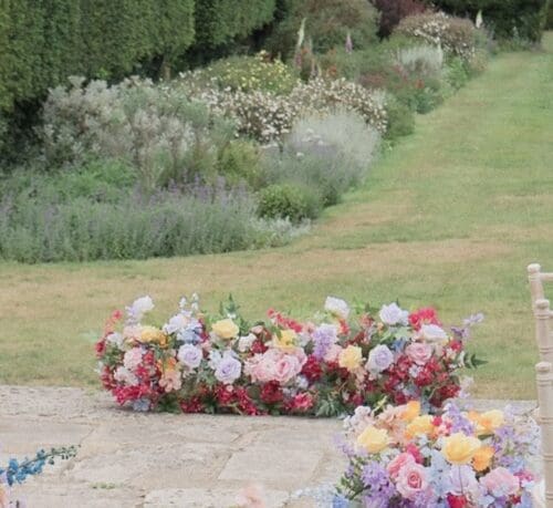 Coral Top Table Runner