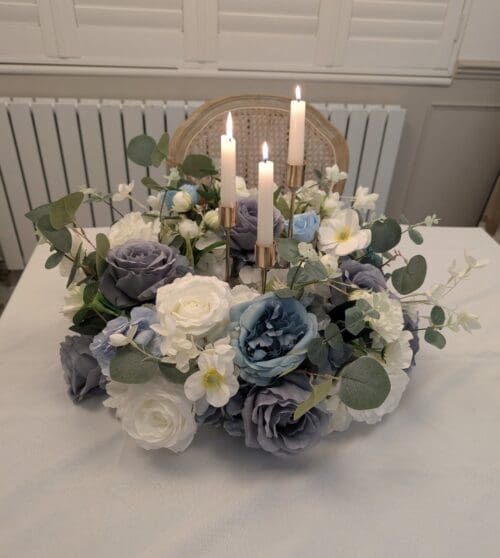 Skye wreath centerpiece